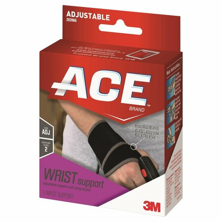 3M Wrist Support Adj Blk 203966